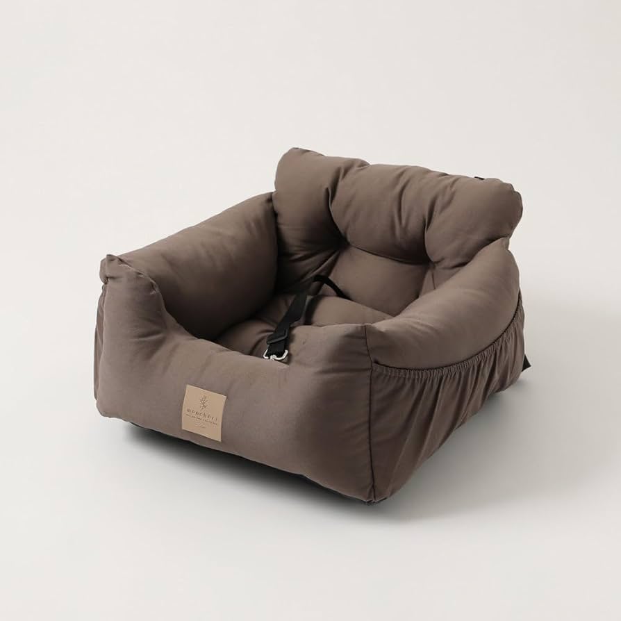 モンシェリ　ドライブベッド　モカ Amazon | moncheri モンシェリ 犬 カー用品 ふんわりドライブ